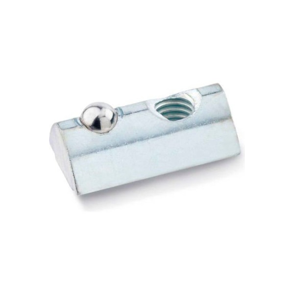 J.W. Winco J.W. Winco GN 506 Roll-In T-Slot Nuts, Steel, for Aluminum Profiles, with Guide Step, M6, 5/16" 506-8-M6 - main